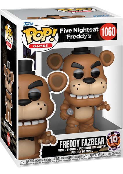 Pop Games: Five Nights At Freddy's - Freddy (10TH Anniversay)