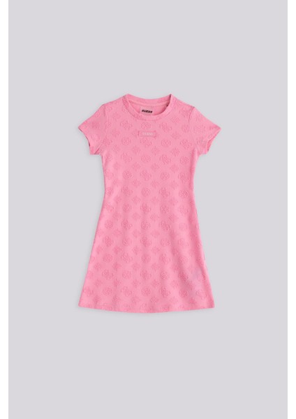 Bg Store Kız Çocuk Desenli Elbise