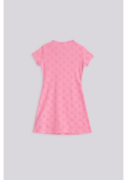 Bg Store Kız Çocuk Desenli Elbise