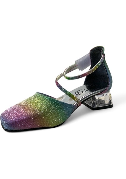 546 Kız Çocuk Topuklu Abiye Ayakkabı modelleri