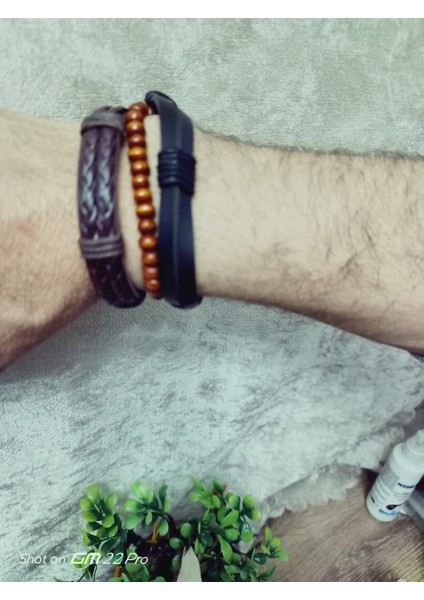 Unisx 2 -Adet Hakiki Deri Bileklik 1 - Adet Barış Hayat Ağaçı Kaplan Gözü Boncuk Şans Bileklik modelleri