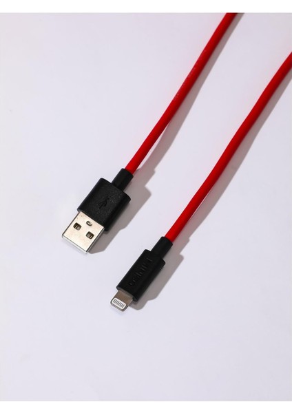 Iphone Hızlı Şarj ve Veri Kablosu 2m - Kırmızı