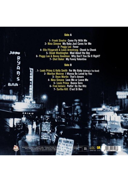 Unforgettables Jazz Plak