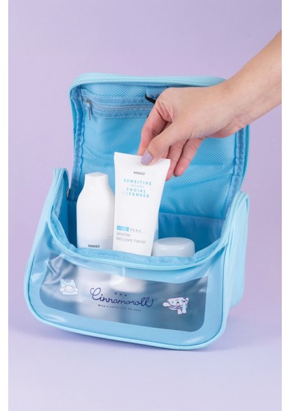 Sanrio Lisanslı Makyaj Seyahat Çantası - Cinnamoroll fiyatları