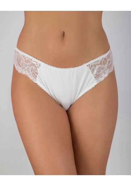 919 Kadın Dantel Detaylı Bikini Külot
