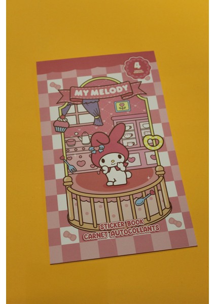 Sanrio Lisanslı Büyük Sticker Defteri Seti