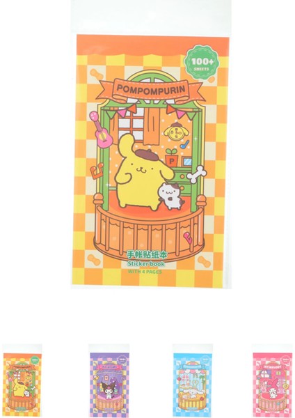 Sanrio Lisanslı Büyük Sticker Defteri Seti