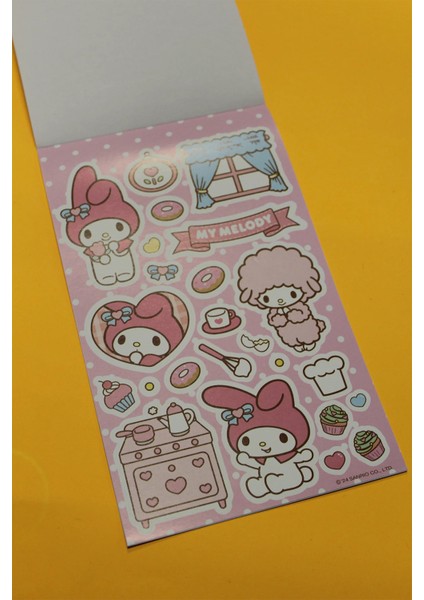 Sanrio Lisanslı Büyük Sticker Defteri Seti