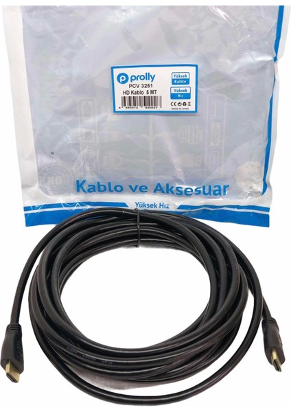 PCV 3251 HD Kablo 5 MT fiyatları