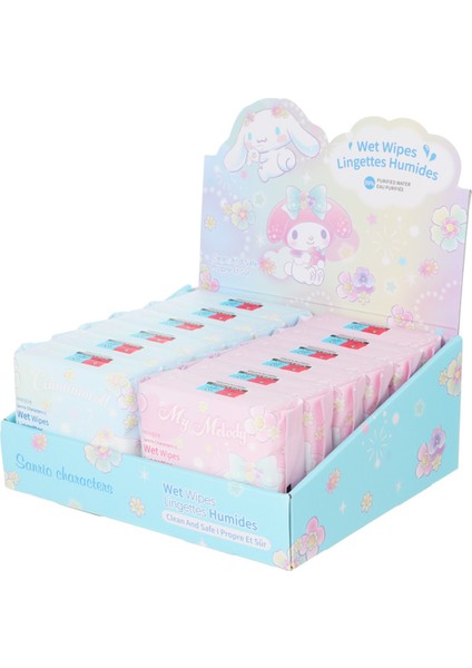 Sanrio Lisanslı Islak Mendil - Cinnamoroll - My Melody fırsatları