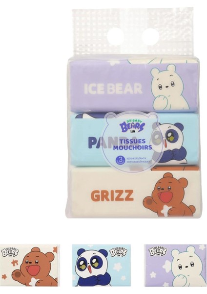We Baby Bears Büyük Paket Kağıt Mendil 3'lü Paket fırsatları