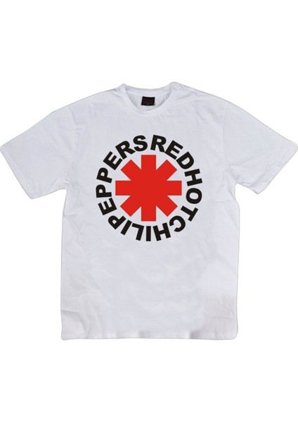 Red Hot Chili Peppers Baskılı Unisex %100 Pamuk T-Shirt