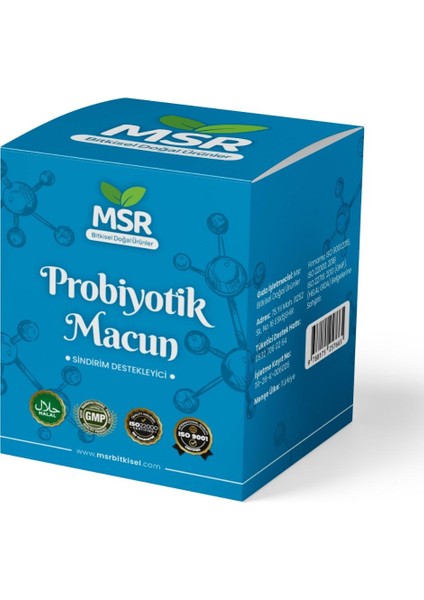 MSR BİTKİSEL l Probiyotik Macun 240 gr fiyatları