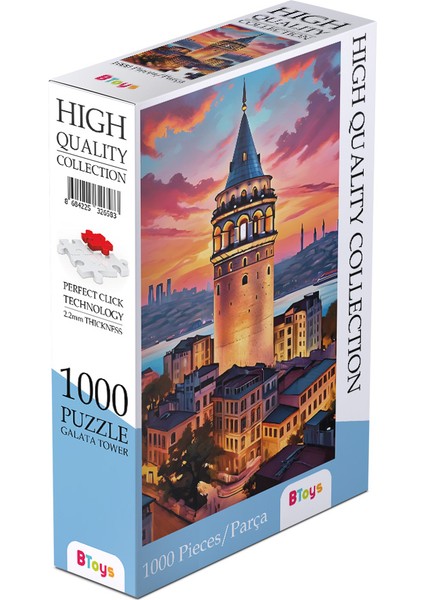 Galata Tower - Galata Kulesi - 1.000 Parça Puzzle