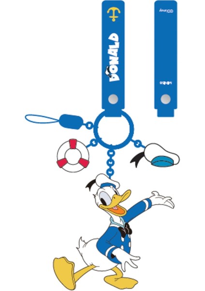 Mickey Mouse Lisanslı Figürlü Telefon Ipi - Donald Duck