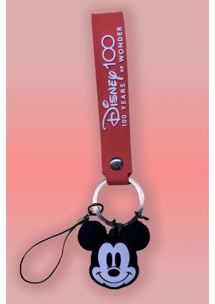 Disney Mickey Mouse Lisanslı Telefon Ipi - Anahtarlık