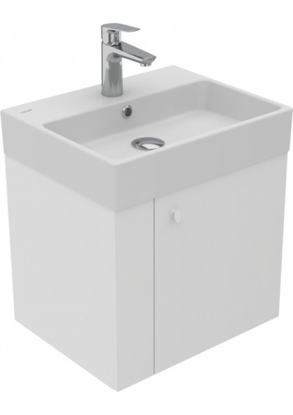 Font Lavabo Dolabı 50 cm Beyaz