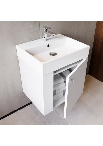 Font Lavabo Dolabı 50 cm Beyaz fırsatları