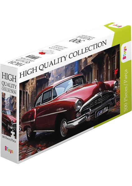 Klasik Araba - 500 Parça Puzzle
