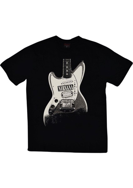 Nirvana Baskılı Unisex %100 Pamuk T-Shirt
