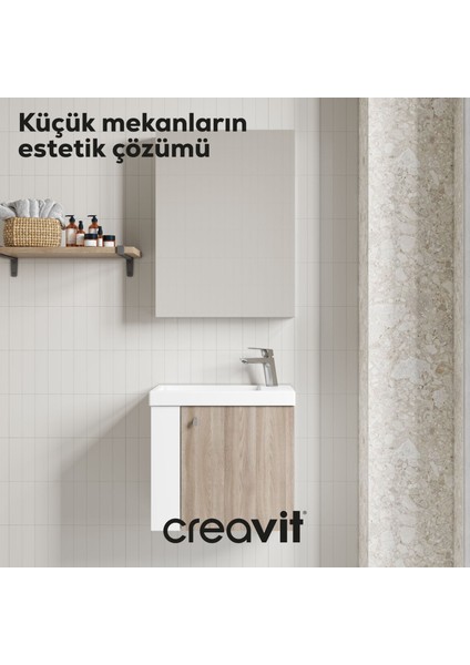Forest Lavabo Dolabı 50 cm Beyaz-Barok fiyatları