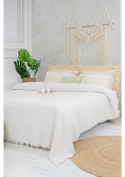 Marla Çift Kişilik Pike 220 x 240 cm Beyaz