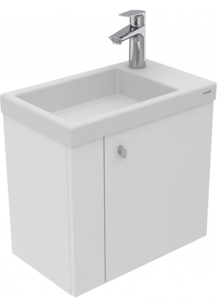 Forest Lavabo Dolabı 50 cm Beyaz