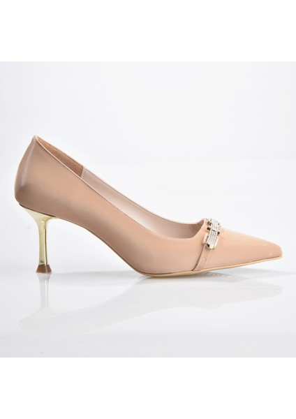 Ek Park Moda K305/2 Kadın Taşlı Topuklu Ayakkabı
