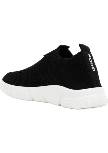 Erkek Çocuk Siyah Aril Junior Kumaş Sneaker J02DMA0006KC9999 fırsatları