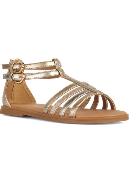 Kız Çocuk Bronz Karly Sandalet J7235D0NFHIC2010