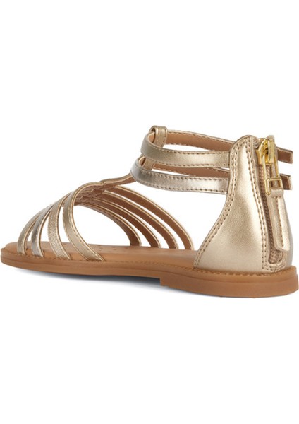 Kız Çocuk Bronz Karly Sandalet J7235D0NFHIC2010