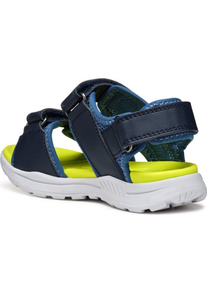 Erkek Çocuk Lacivert Vaniett Sandalet J555XB01454C0693
