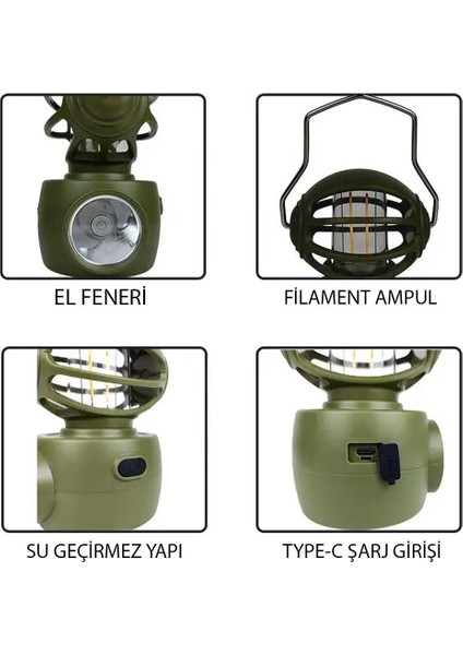 30 Watt Kamp Lambası LF-3328B (4989)