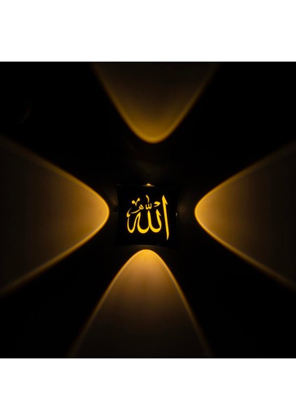 3000K Allah Dekoratif LED Duvar Aplik (4989)