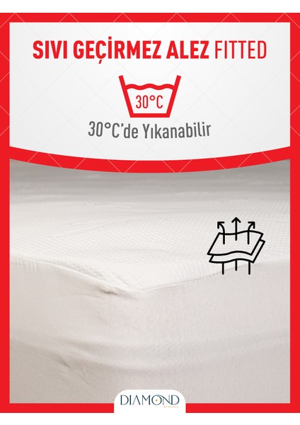 Sıvı Su Geçirmez Fitted Lastikli Yatak Koruyucu Uyku Pedi Sessiz Alez Ev Otel Lastikli Çarşaf modelleri