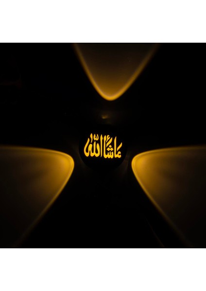 3000K Maşallah Dekoratif LED Duvar Aplik (4989)