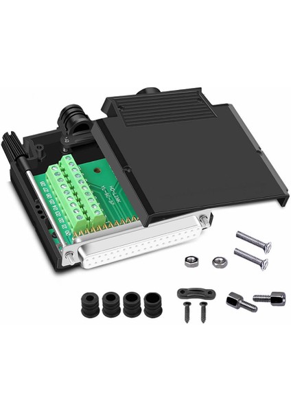 Kutulu DB25 To Dip Adaptör Dişi Terminal Soket 25 Pin D-Sub Paralel Port Haberleşme Uart Dc 3V 5V Bilgisayar Modem Uydu Alıcı Gsm Barkod Yazarkasa Firmware Güncelleme