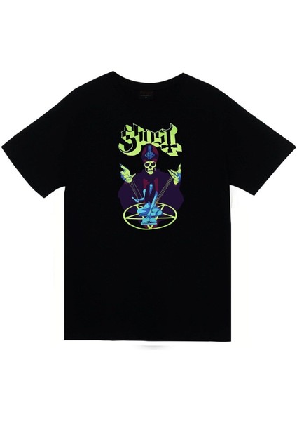 Ghost Baskılı T-Shirt