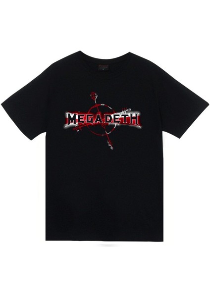 Megadeth Baskılı Unisex %100 Pamuk T-Shirt