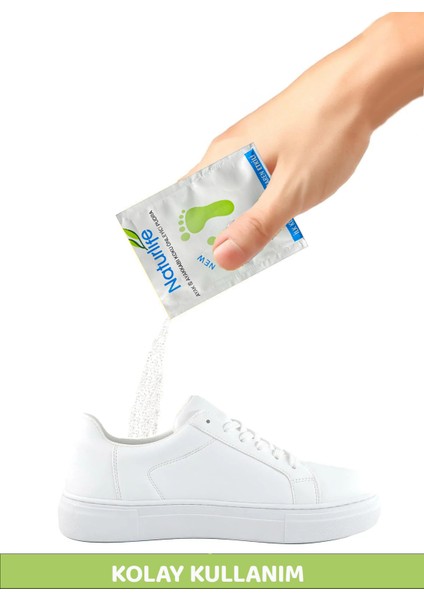 Ayakkabı Koku Giderici Toz Ayak Bakım Koku Önleyici 5 Adet