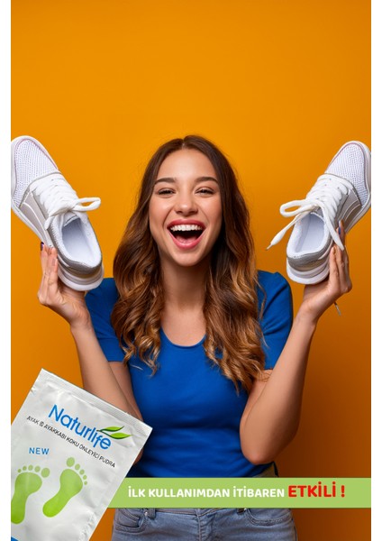 Ayakkabı Koku Giderici Toz Ayak Bakım Koku Önleyici 5 Adet modelleri