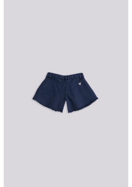 Bg Store Kız Çocuk Mavi Şort