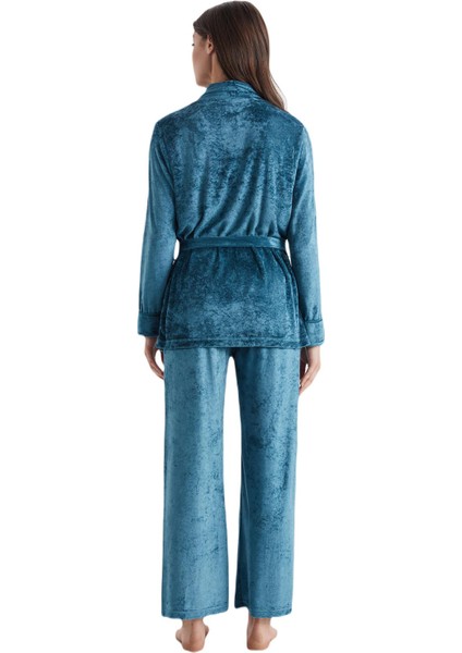 Kadın Bej Pijama Takım 9741 fırsatları