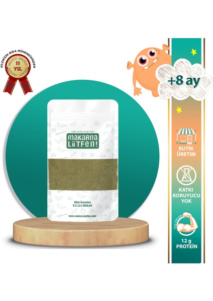 Ispanak ve Brokoli Kurusu Tozu (90 gram)