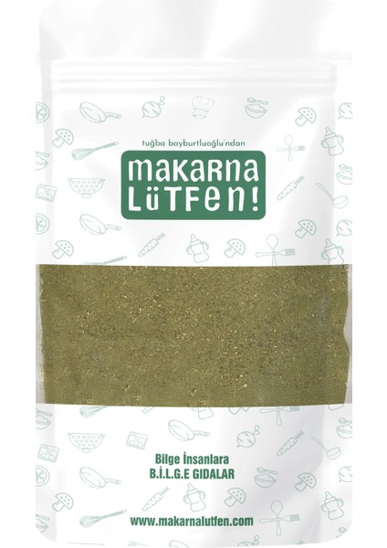 Ispanak ve Brokoli Kurusu Tozu (90 gram)