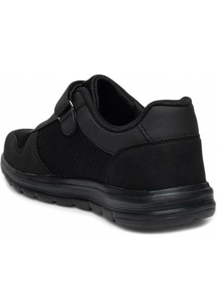 Unisex 36-40 Siyah Cırtlı Active Anatomik Taban Sneaker