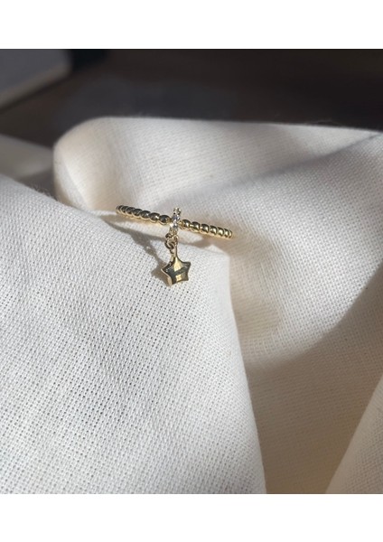 14 Ayar Altın Taşlı Sallantılı Yüzük indirimleri