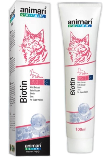 Malt Paste Kedi Köpek Deri Tüy ve Deri Sağlığı Desteği 100 ml