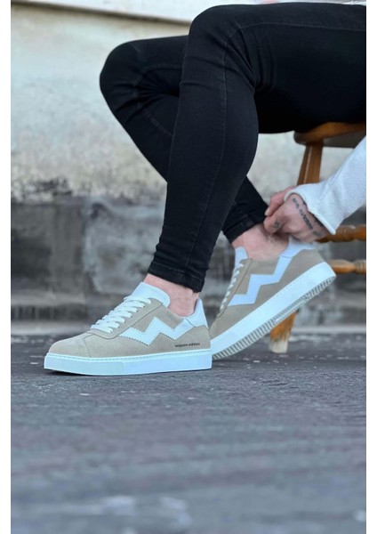 WG160 Bej Erkek Casual Ayakkabı