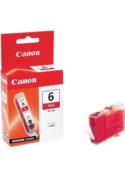 Outlet Canon Bcı-6r Kırmızı Kartuş 280 Sayfa (Bjc 8200 İ9100 Bjc 8200 İ9900 S820 S9000 İP6000D)